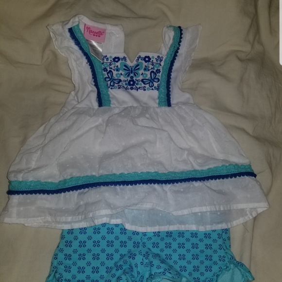 Embroidered 2 piece outfit